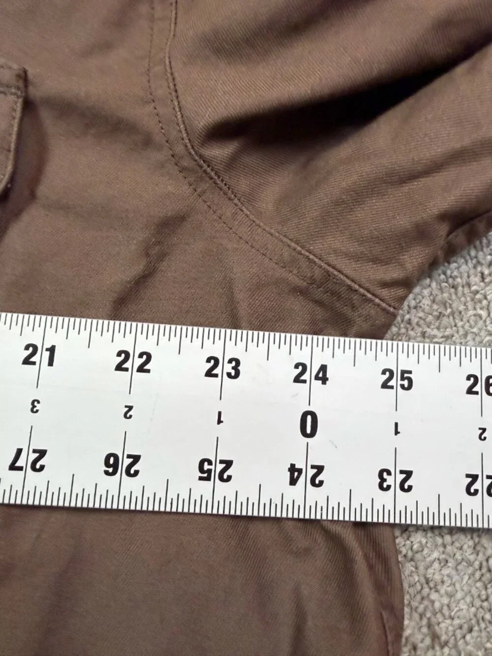 Filson Weather Worker Jac Shirt XL Brown Marsholive Button Up Workwear Heavy - Picture 3 of 7